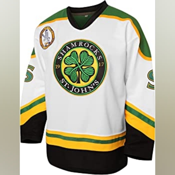 New w/ Tags Mens Rhea Shamrocks Hockey Jersey Official Multiple Sizes - Picture 3 of 7